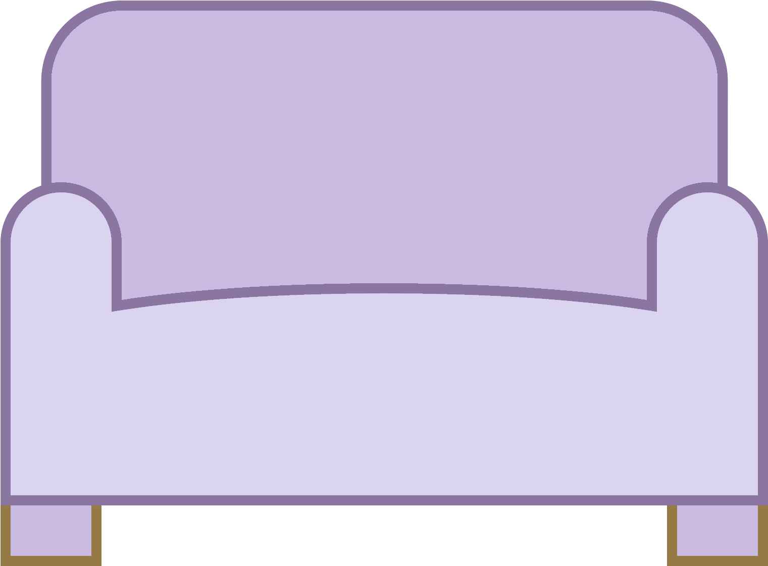 Living Room Icon (1600x1600), Png Download