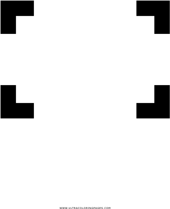 Full Screen Coloring Page (1000x1000), Png Download