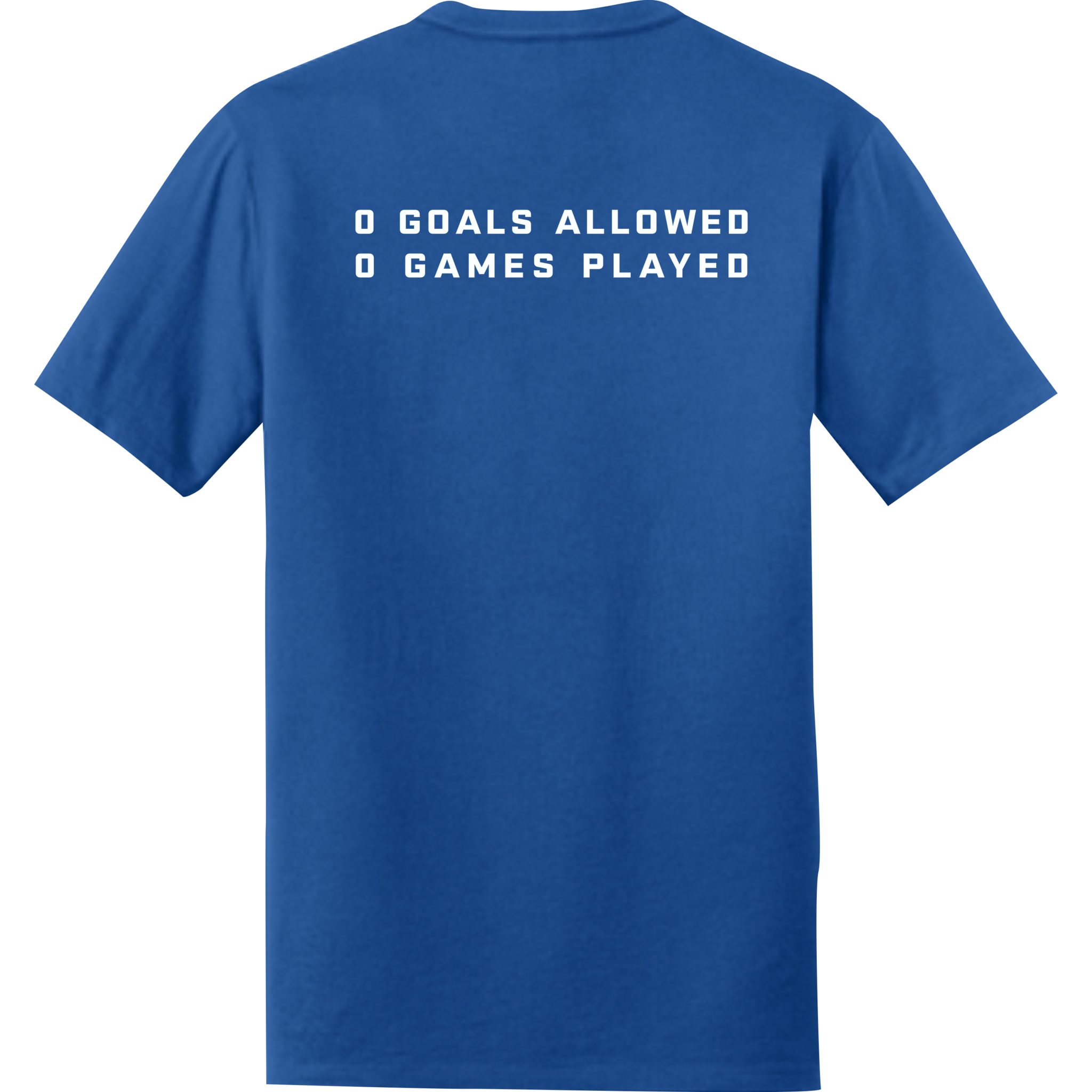 Tre White Goalie Academy Royal Tee (2048x2048), Png Download
