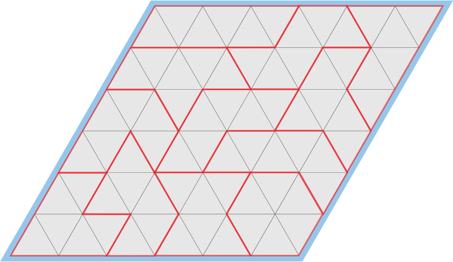 Next To That Tiling Is The Unique Red Tiling Also Indicated (899x520), Png Download
