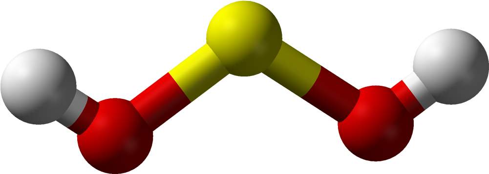 Sulfanediol 3d Balls (1100x456), Png Download