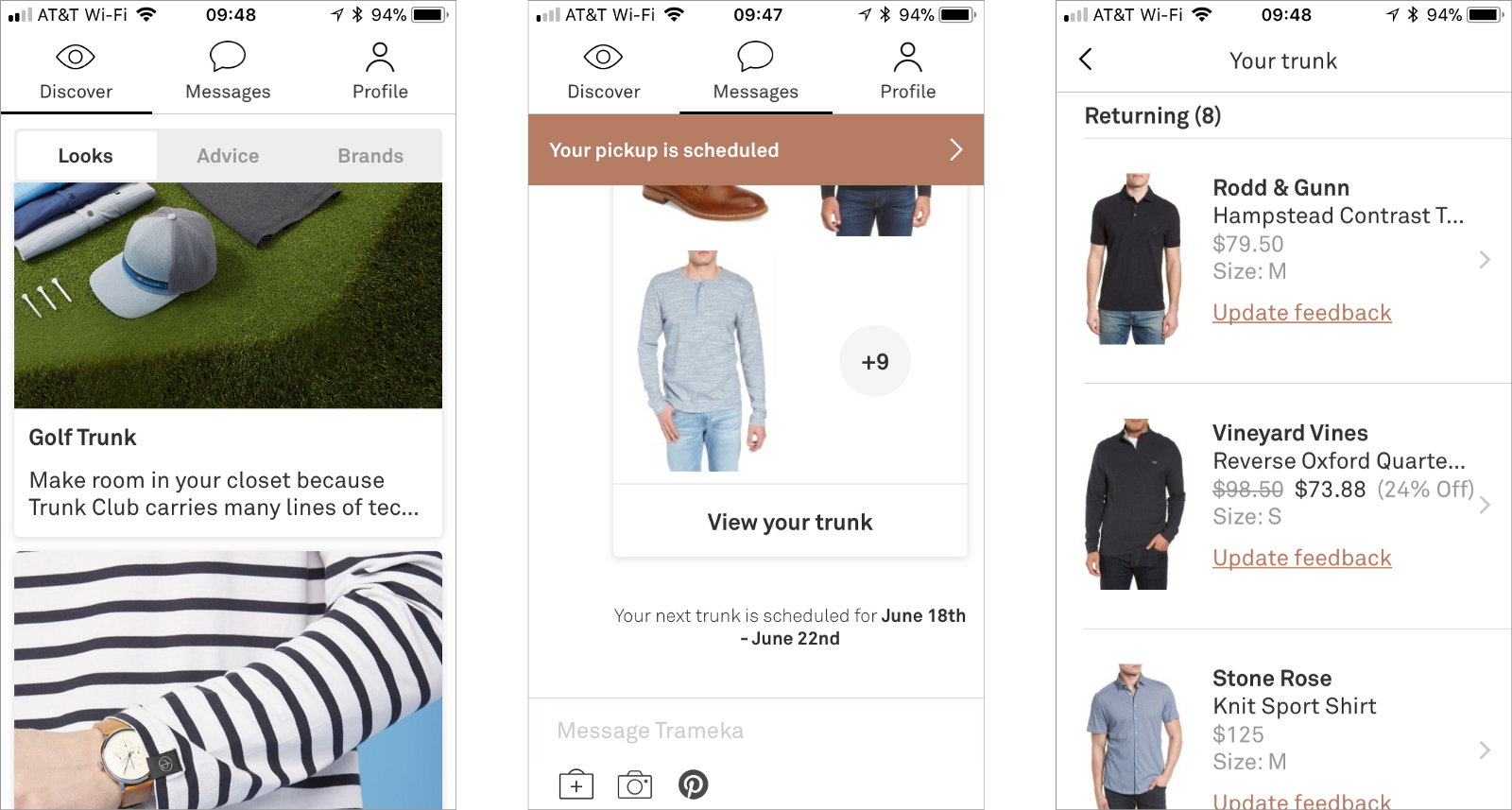 Trunk Club Mixes Gui With Chat In Two Different Ways (1600x857), Png Download