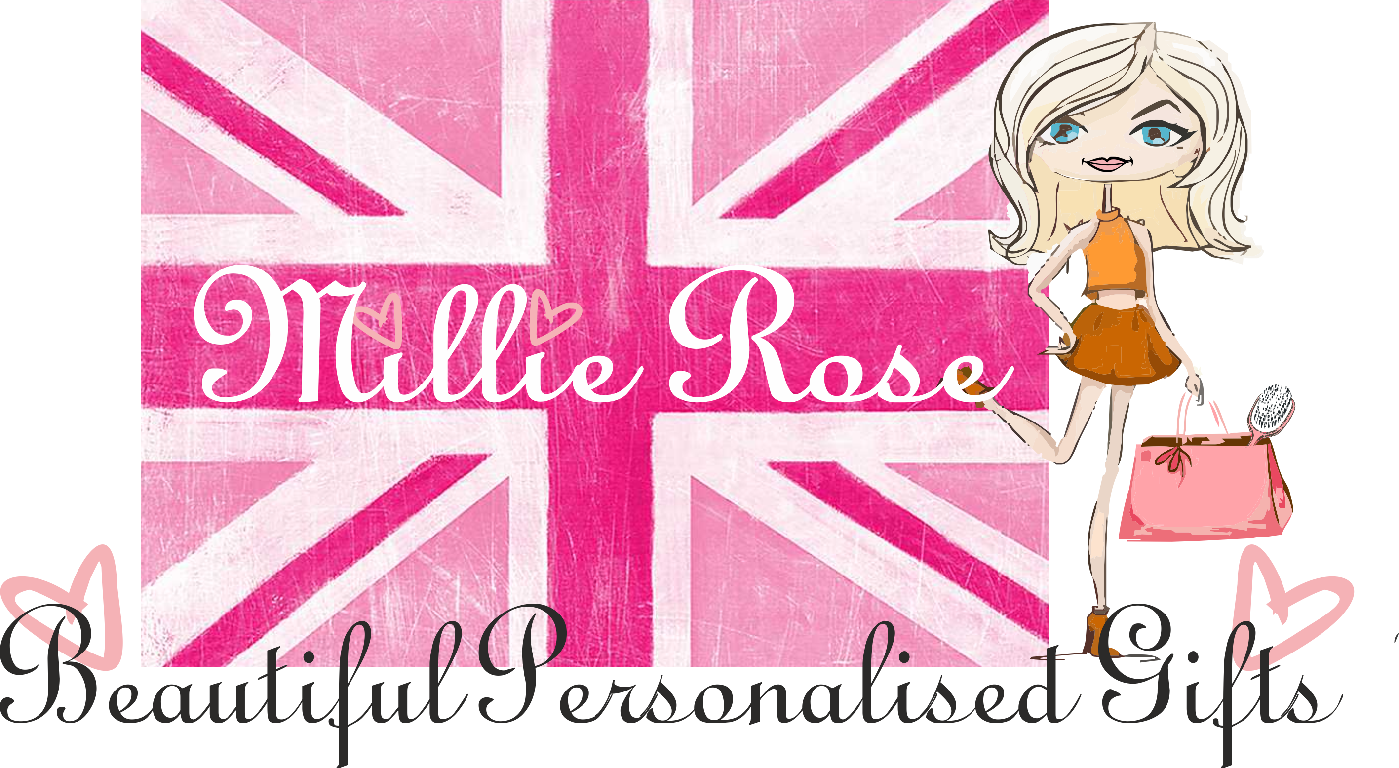 Millie Rose Logo (2834x1556), Png Download
