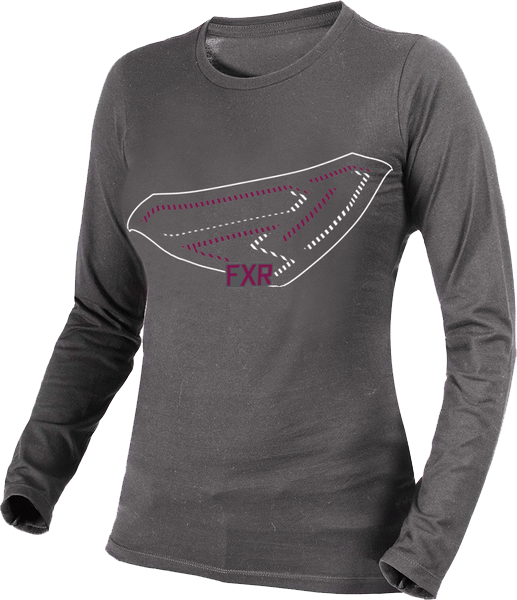 Fxr Icon Women's Long Sleeve T-shirt (517x600), Png Download