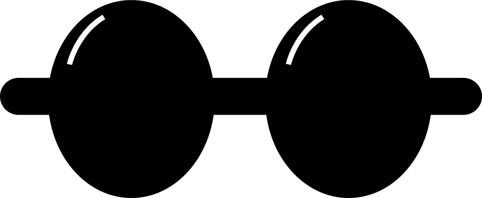 Sunglasses Circular (980x404), Png Download