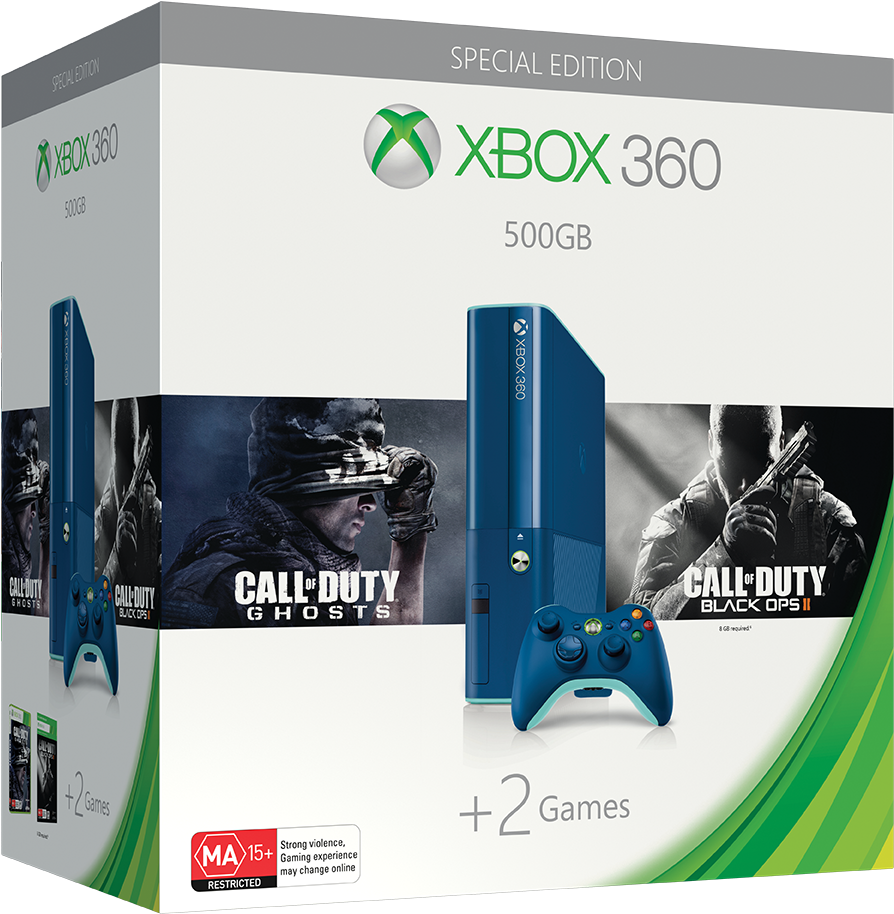 Xbox360 Hvb14yb 500gb Aus Anl Rgb (1728x1296), Png Download