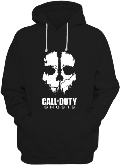 Call Of Duty Ghosts Hoodie Black (580x580), Png Download