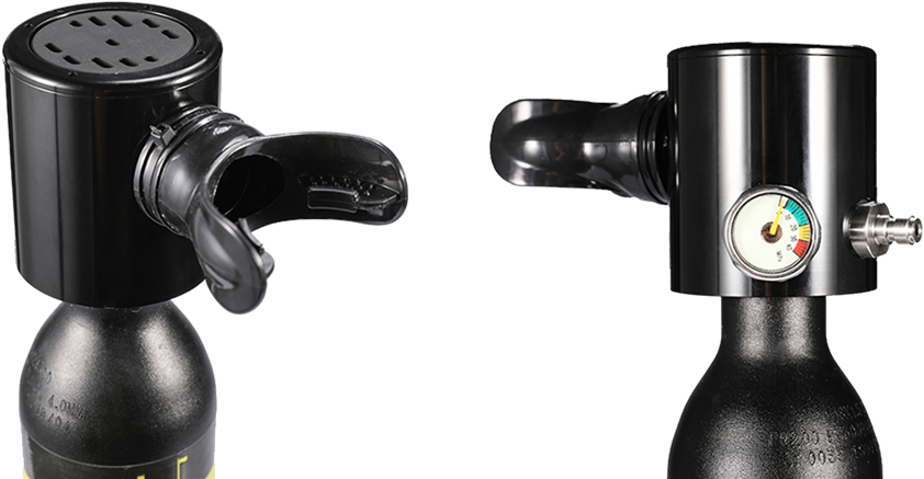 Each Scopel Comes With A Pressure Gauge Which Tells (850x451), Png Download