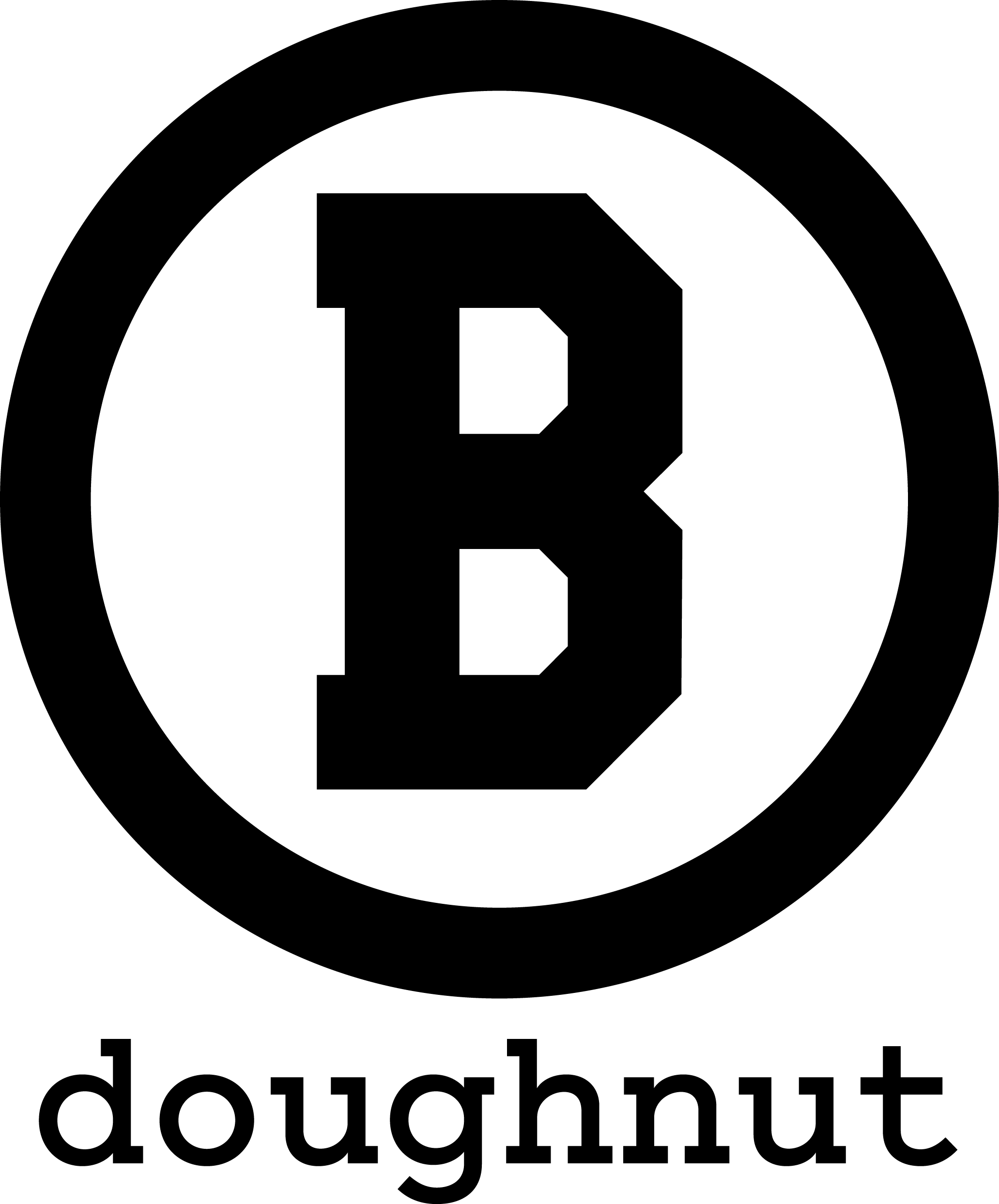 B Doughnut (2063x2487), Png Download