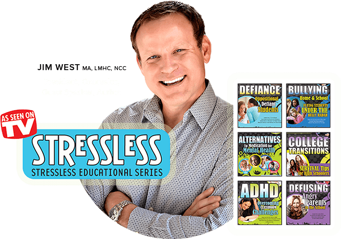 Jim West Surrounded By Stressless Educational Series (680x477), Png Download