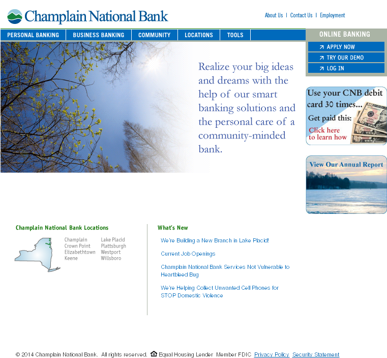 Champlain National Bank Competitors, Revenue And Employees (1024x768), Png Download