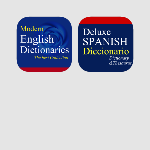 Spanish Deluxe Dictionaries Series On The App Store (630x630), Png Download