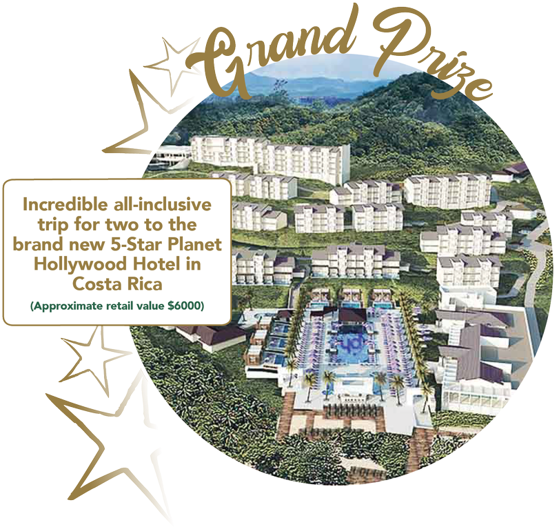 To The New 5-star Planet Hollywood Hotel In Costa Rica (1200x832), Png Download