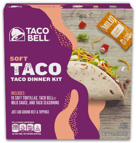 Taco Dinner Kit (600x600), Png Download