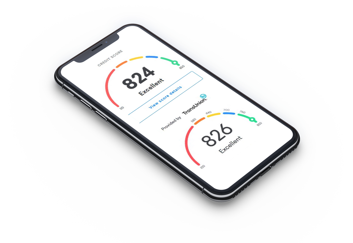 Credit Score On Mobile Device (1200x900), Png Download