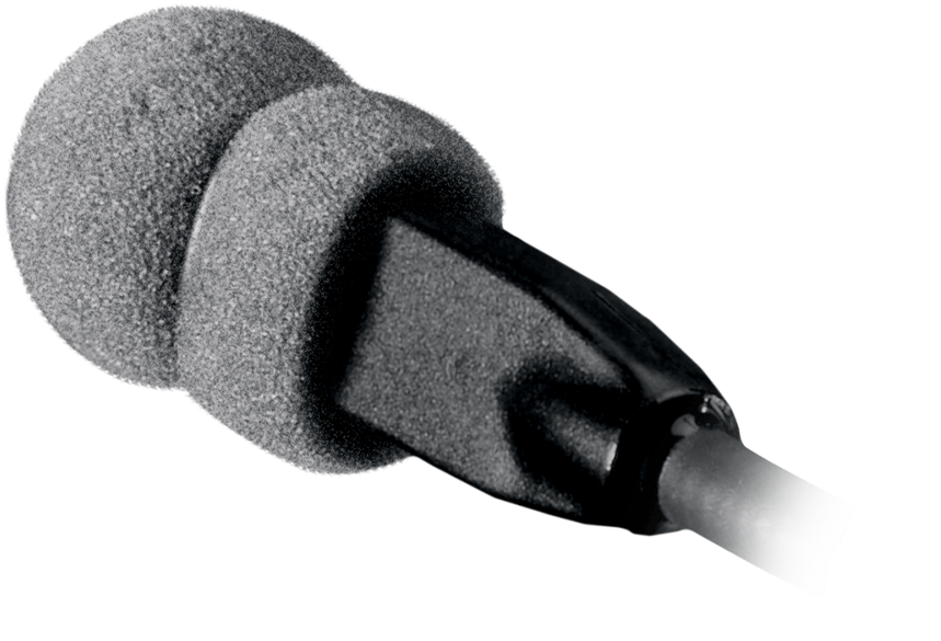 A20 Headset Low Impedance Microphone Windscreen (1000x852), Png Download