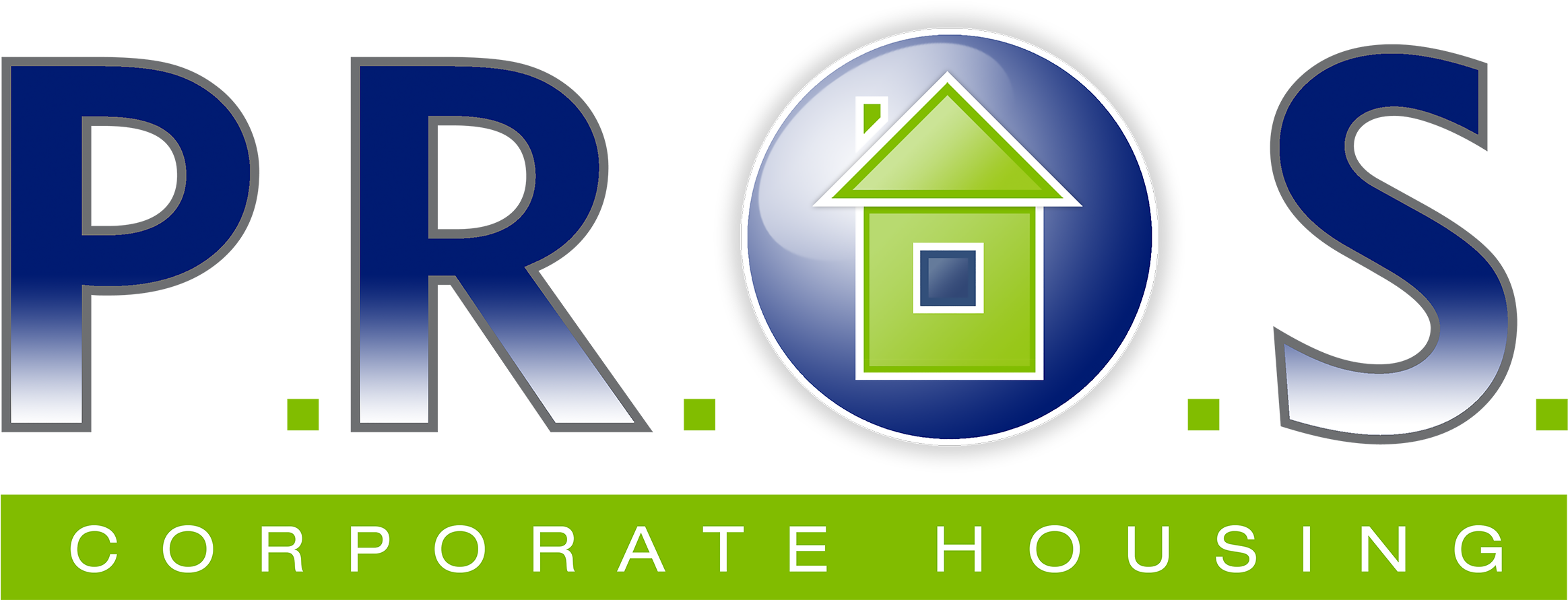 P - R - O - S - Corporate Housing Logo (3000x1188), Png Download