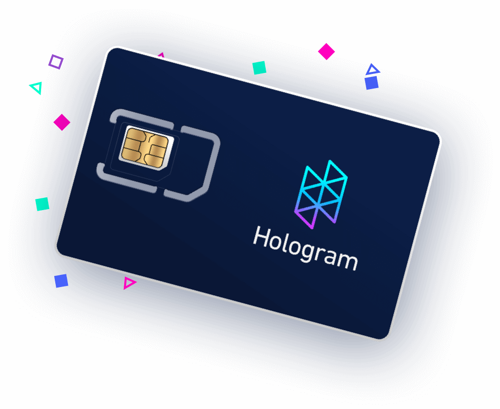 Get Connected With Hologram (986x808), Png Download