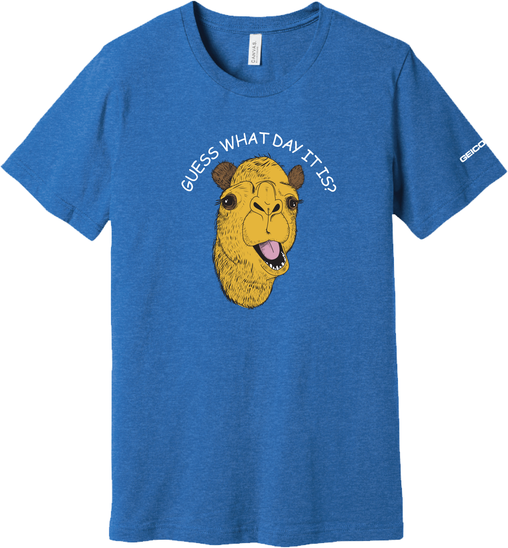 Geico Youth Camel Tee (1708x1796), Png Download