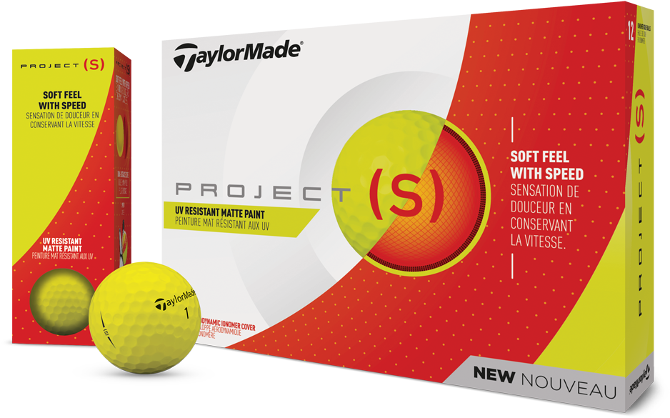 Taylormade Project Golf Balls Dozen Ball Pack (matte (1000x1000), Png Download