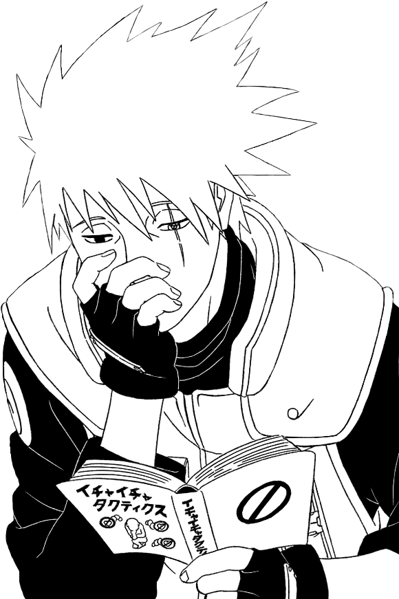 Kakashi Png (636x884), Png Download