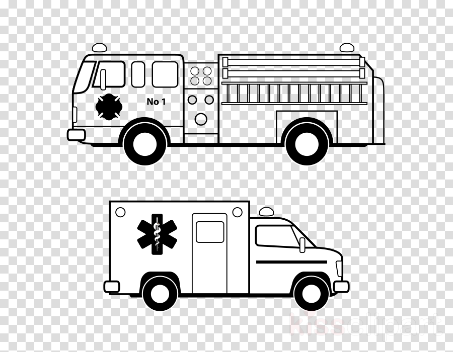 Feuerwehrauto Zum Ausdrucken Clipart Fire Department (900x700), Png Download