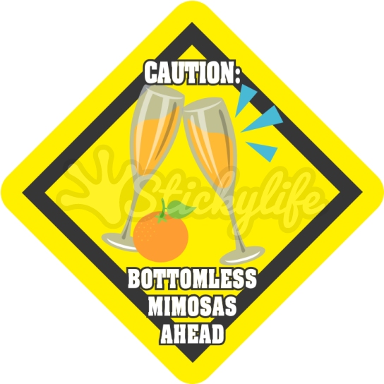 Bottomless Mimosas Magnet (940x587), Png Download