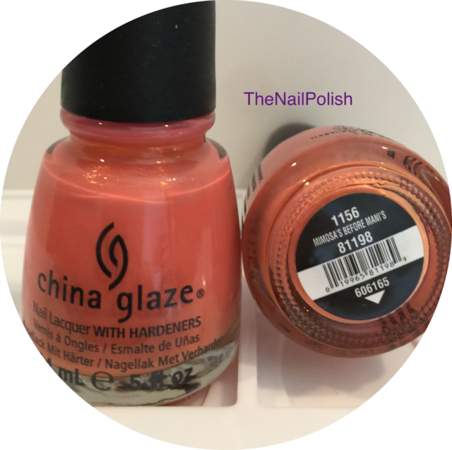 China Glaze Nail Polish Mimosa's Before Mani's 1156 (640x638), Png Download