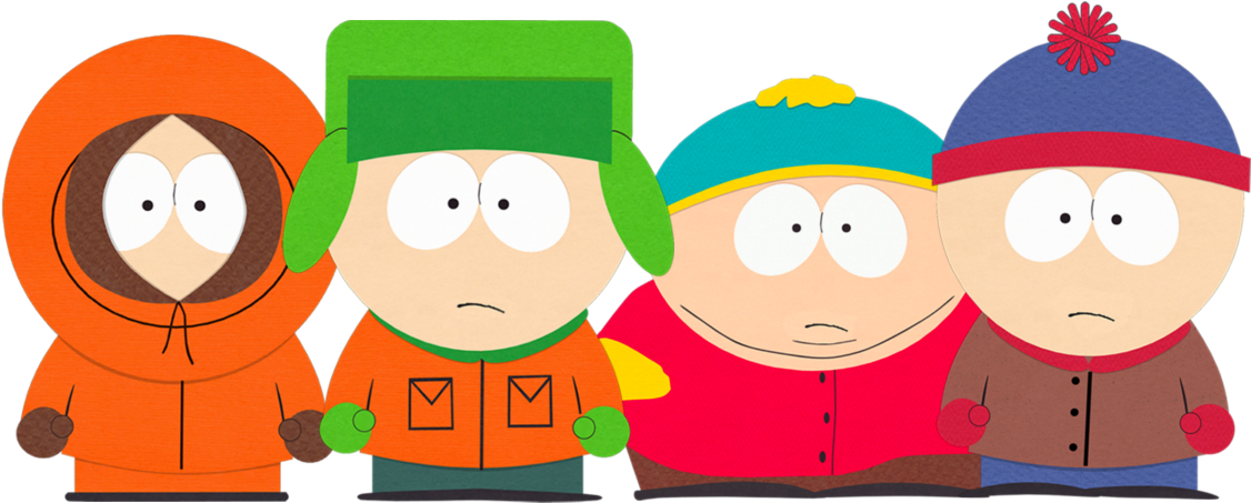 South Park (1138x482), Png Download