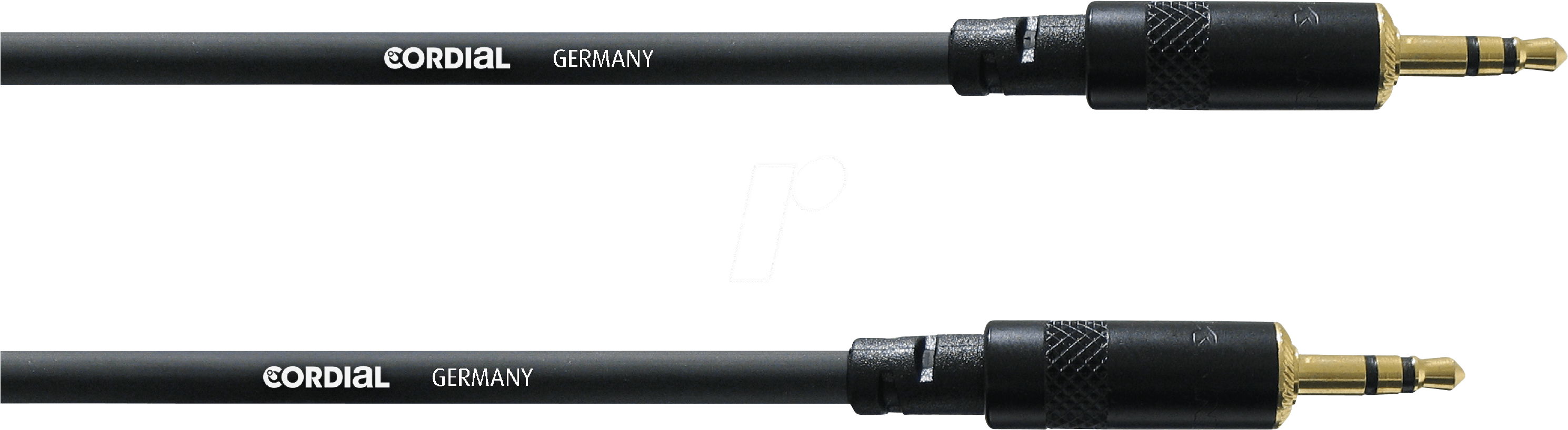 Connection Cable/mini Jack Plug/jack Plug, (3000x892), Png Download