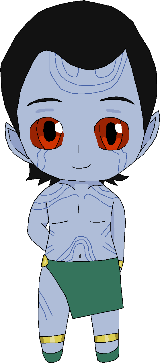 Chibi Jotun Loki (688x1506), Png Download