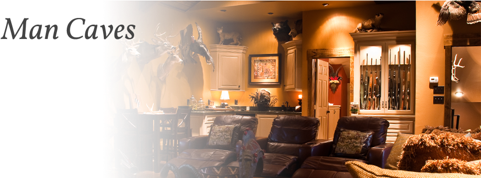 Man Caves In The Woodlands, Tx And More (956x346), Png Download