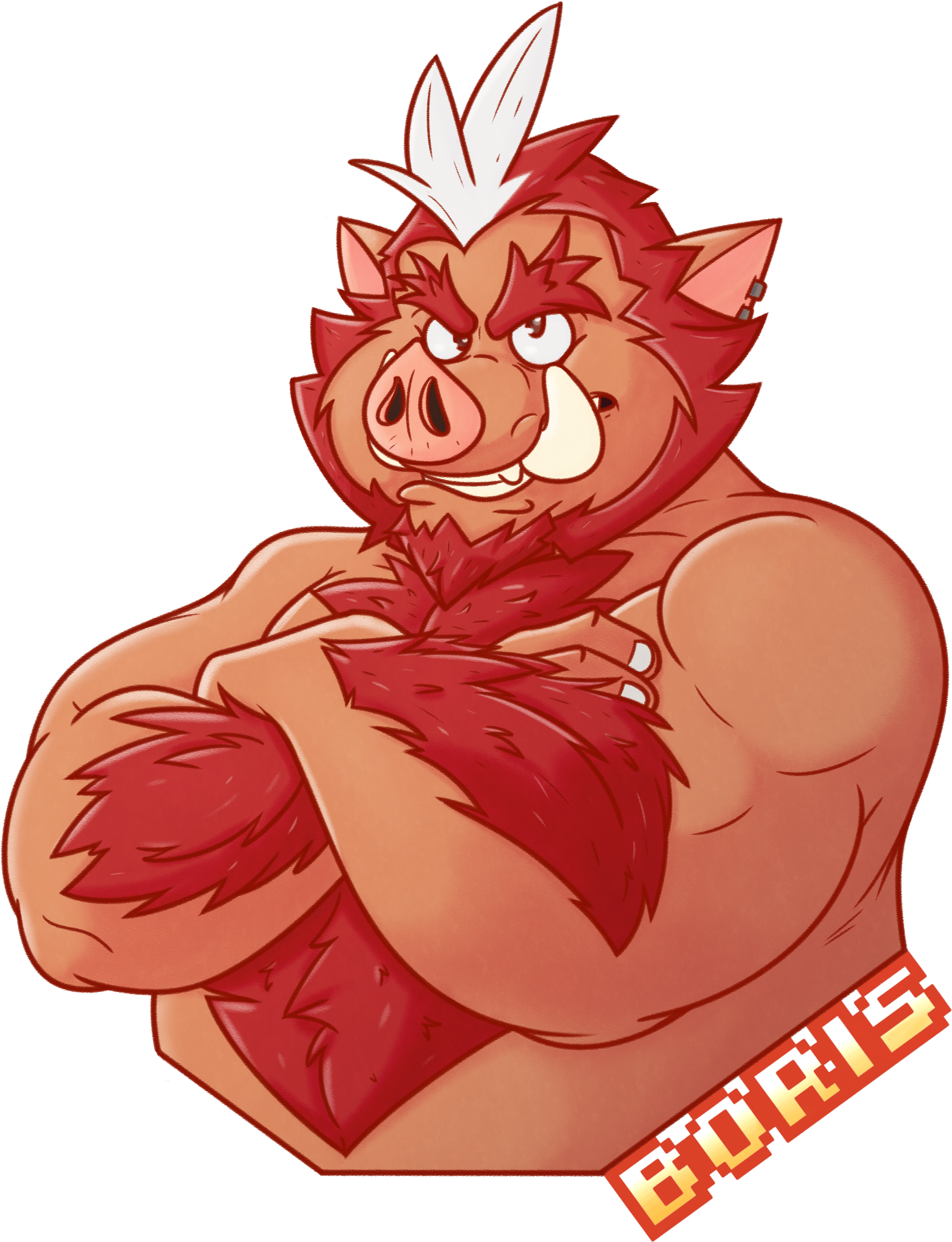 Angry Piggy (2934x2936), Png Download