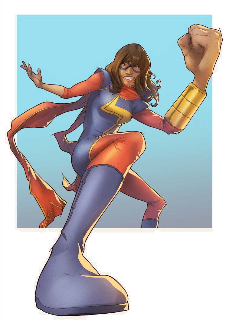 Ms - Marvel (757x1056), Png Download
