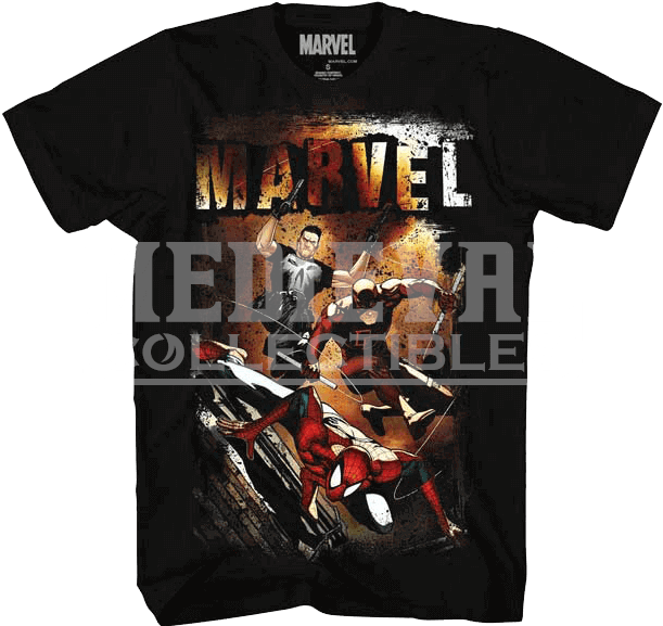 Marvel Team Up Spiderleap T Shirt (615x615), Png Download