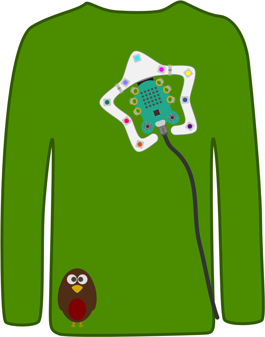 Colour Tail Wearables (2239x1679), Png Download