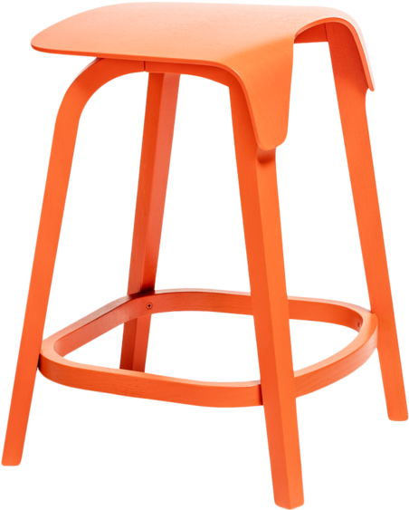 Ton Barstool Leaf Low (600x600), Png Download