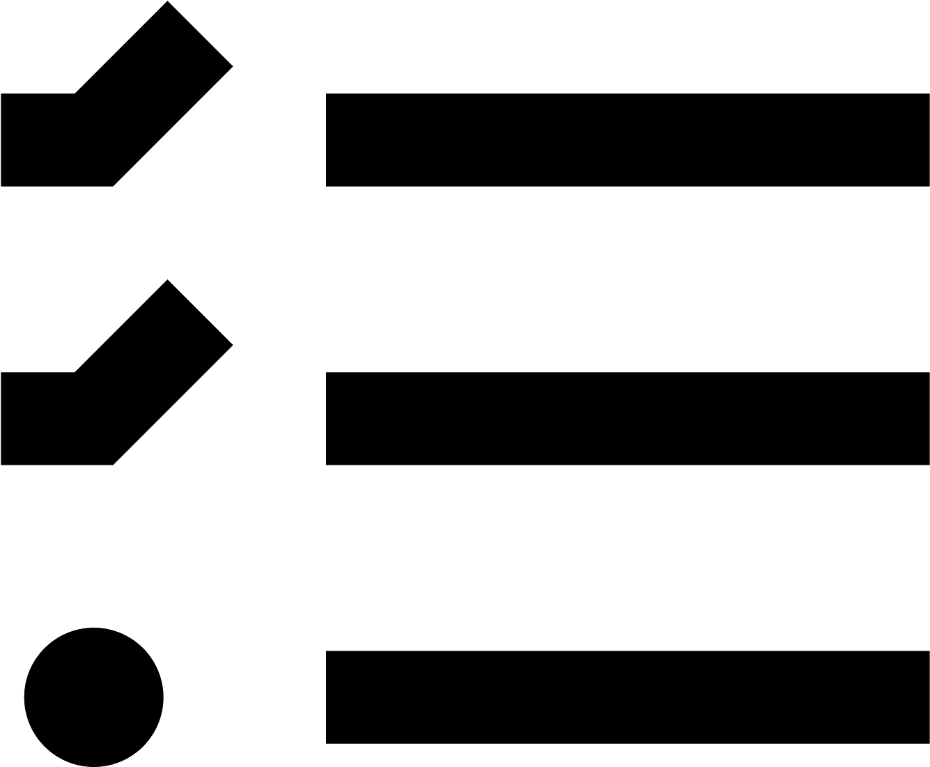 Todo List Icon - Parallel (1600x1600), Png Download