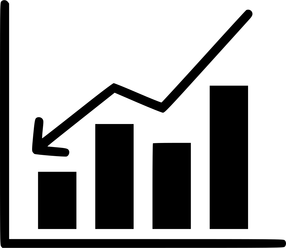 Bussiness Analysis Report Chart Document Statistics - Statistic Clip Art Black And White (980x850), Png Download