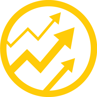 Growth Icon - Economies Of Scale Icon Png (375x375), Png Download