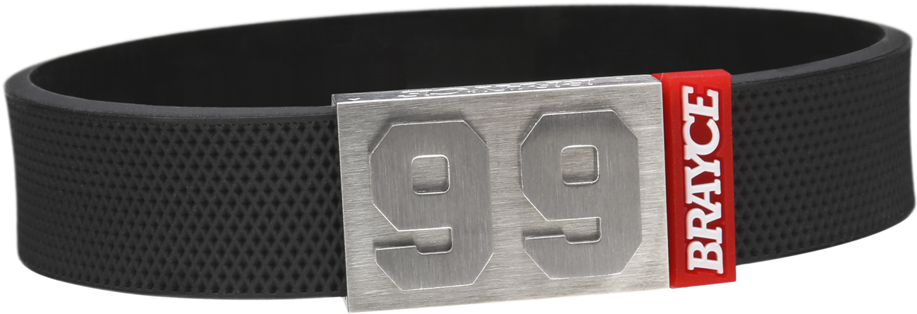 Brayce Bracelet Original Sport Hockey Puck 20cm - Brayce Hockey Bracelet With Your Number (0-99): Handmade (1300x950), Png Download