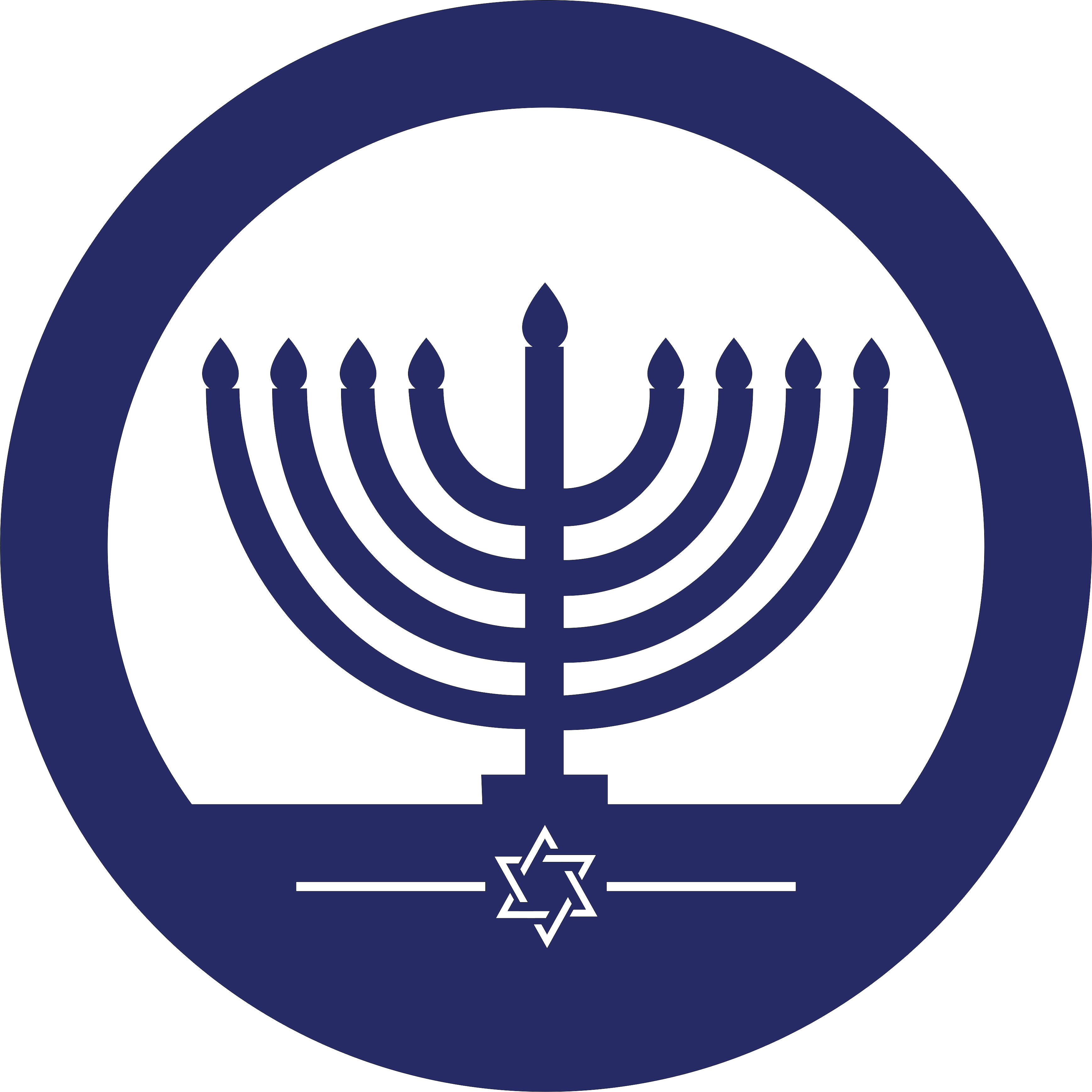 Menorah - Covent Garden (3474x3474), Png Download