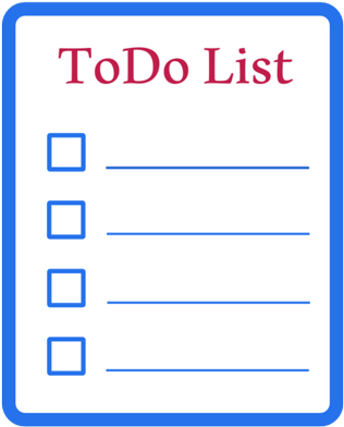 Todo List - Number (391x391), Png Download