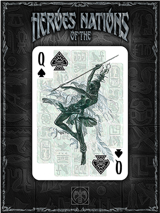 Heroes Of The Nations Playing Cards - Cartoon (740x416), Png Download