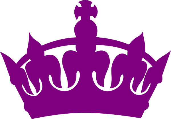 Black Royal Crown Clipart - Clip Art Queen Crown (600x418), Png Download