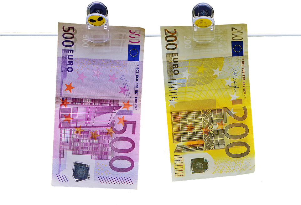 Money, Seem, Euro Bills, Currency, Finance, Dollar - Euro (960x685), Png Download