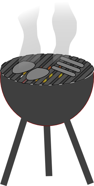 Picture Library Library Barbecue Clip Art At Clker - Bbq Clip Art Png (300x594), Png Download