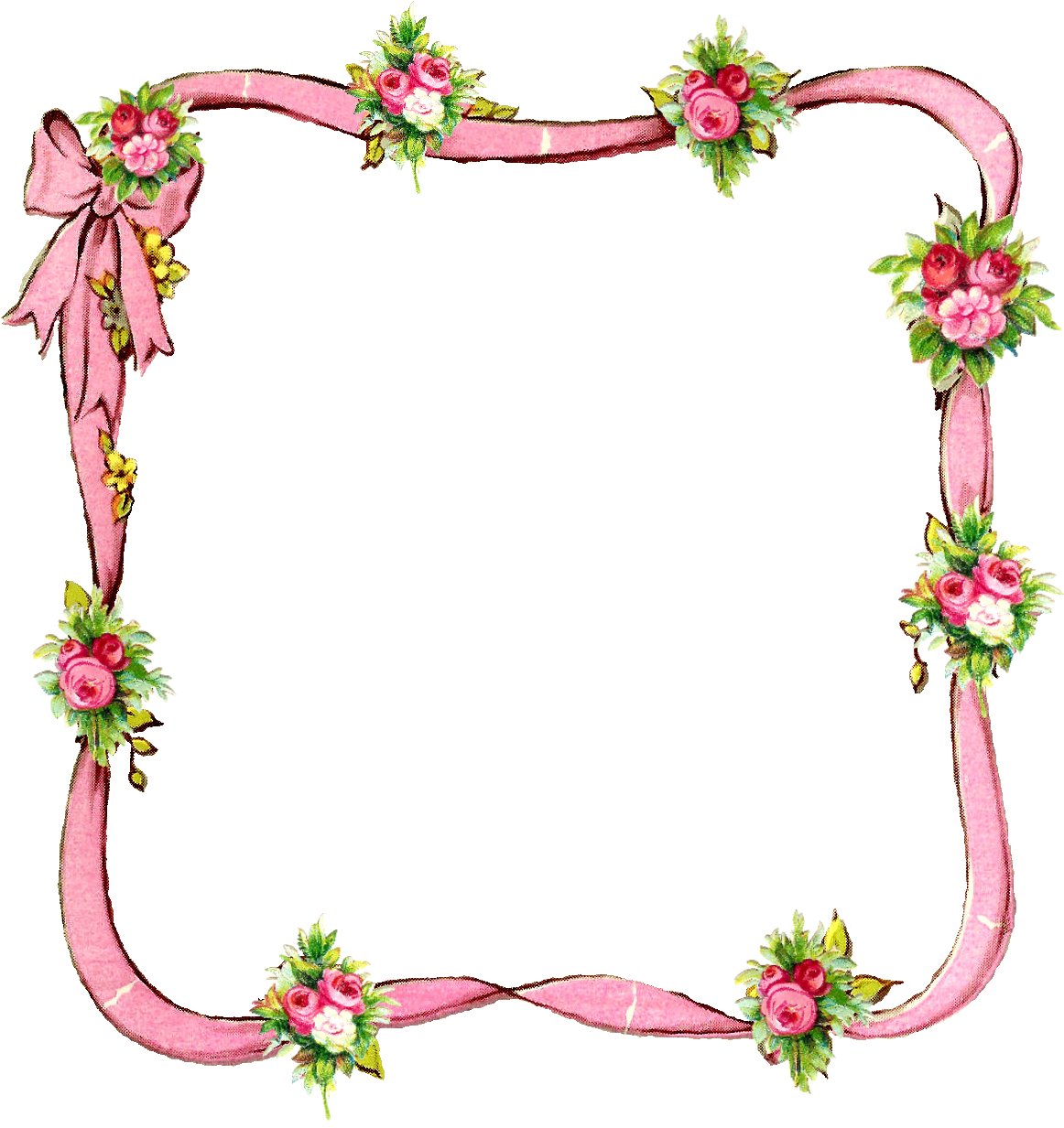 I Can Imagine Either Of These Digital Borders For Wedding - Border And Frame Design (1323x1323), Png Download