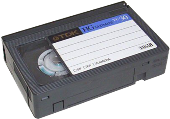 Vhs-c Tape Converting To Digital Media Service In Qatar - Vhs C (550x399), Png Download