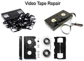 Video Tape Repair - Videotape (498x260), Png Download